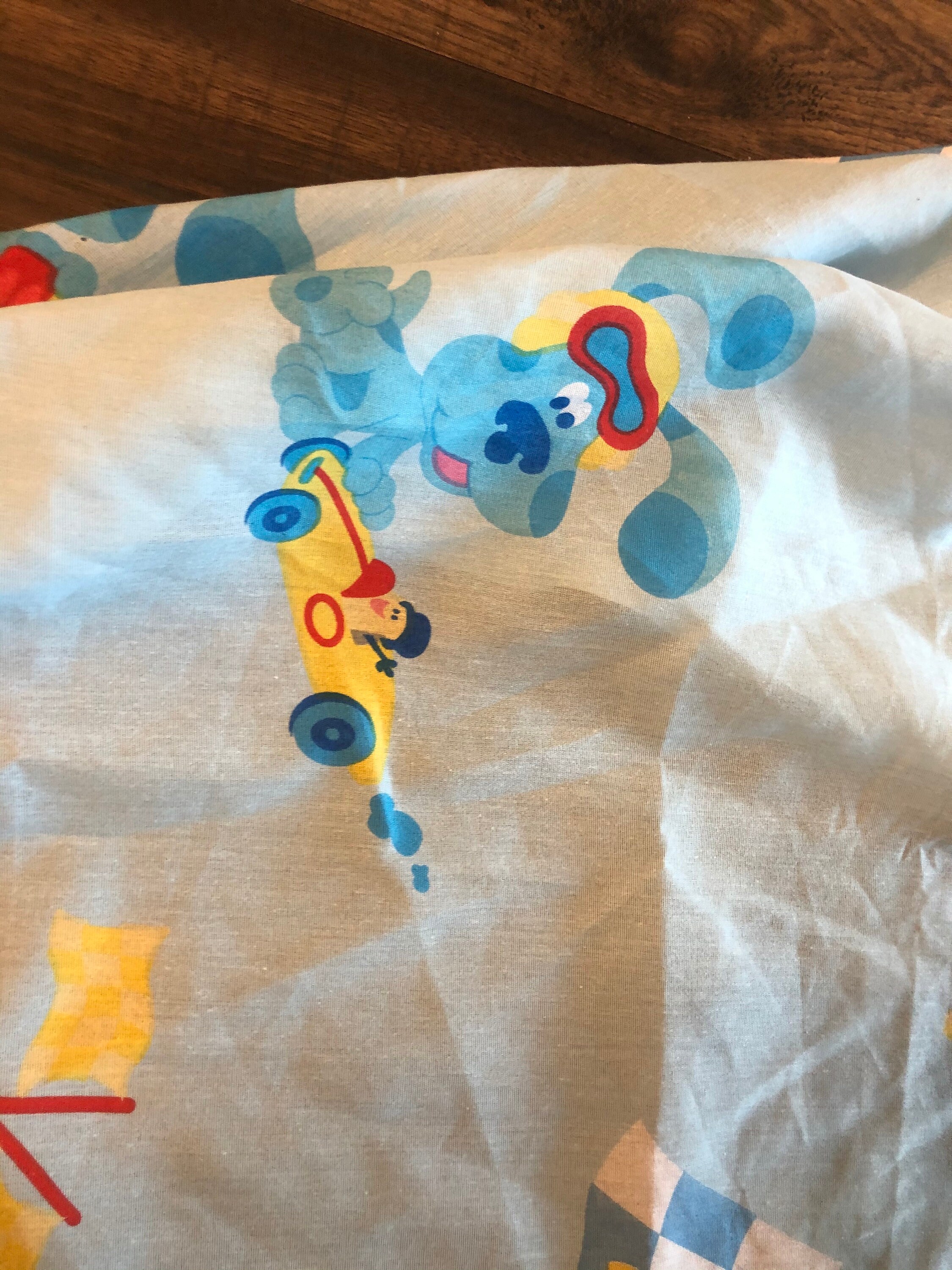 Vintage 1990's Blues Clues Fitted Twin Bed Sheet Great Etsy Australia