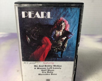 Janis Joplin - Pearl  - Cassette Tape Vintage Rock Album / Cassette Tape 70's Rock and Roll