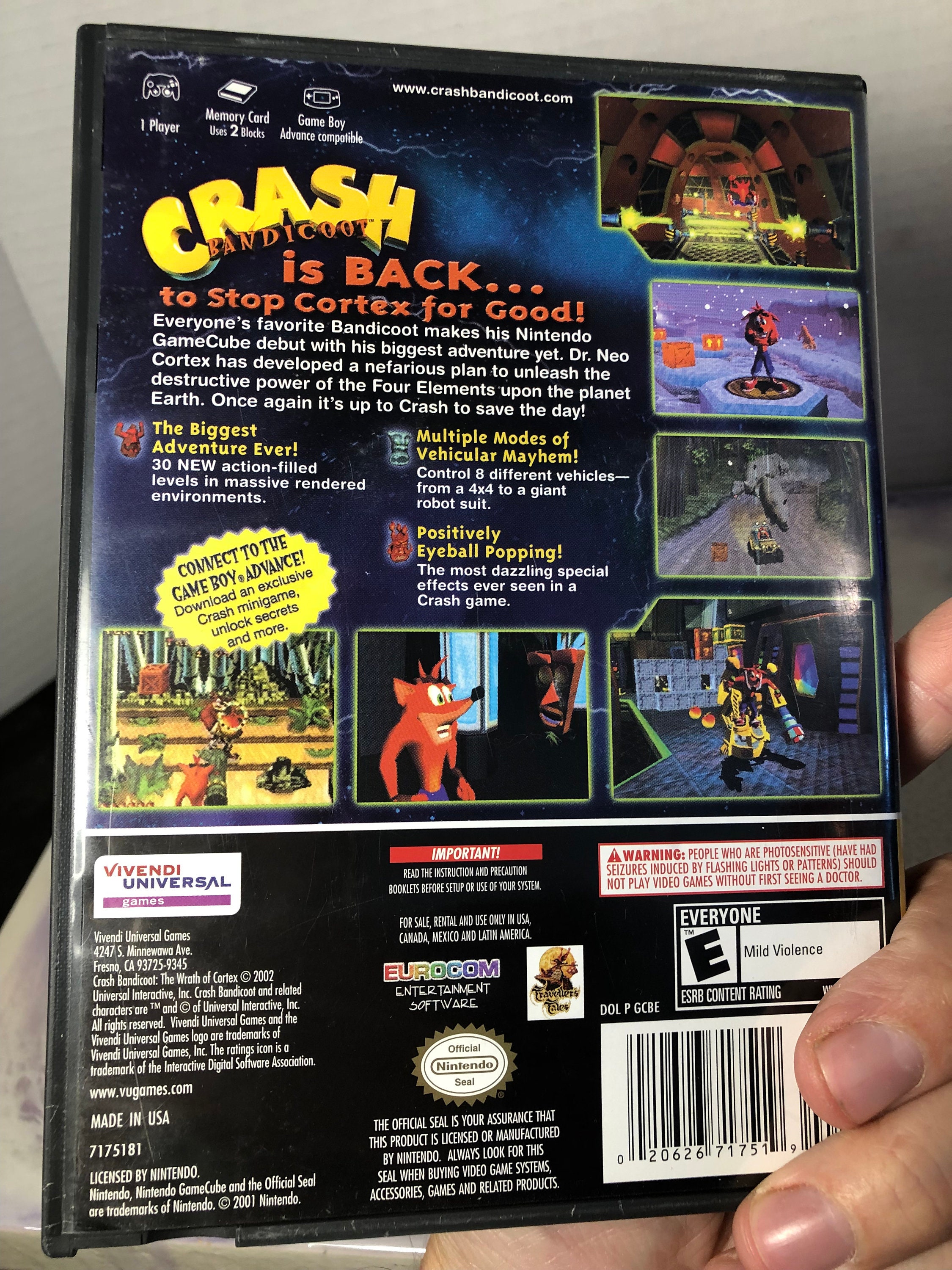 Crash Bandicoot: The Wrath of Cortex - Gamecube