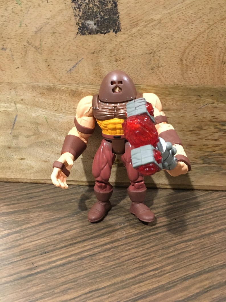 Vintage Marvel- X-men Classics JUGGERNAUT Rare 90/'s Marvel Toy Biz Figure COMPLETE ToyBiz 1996 Marvel Action Figure