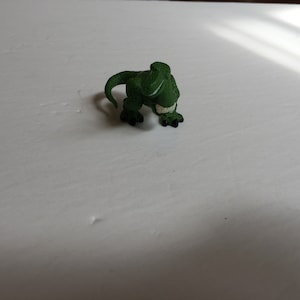 Vintage Disney Pixar Toy Story - PVC Figure - REX Dinosaur - Rare Vintage Toy Story Cake Topper Lot 2 Figure 90&#39;s
