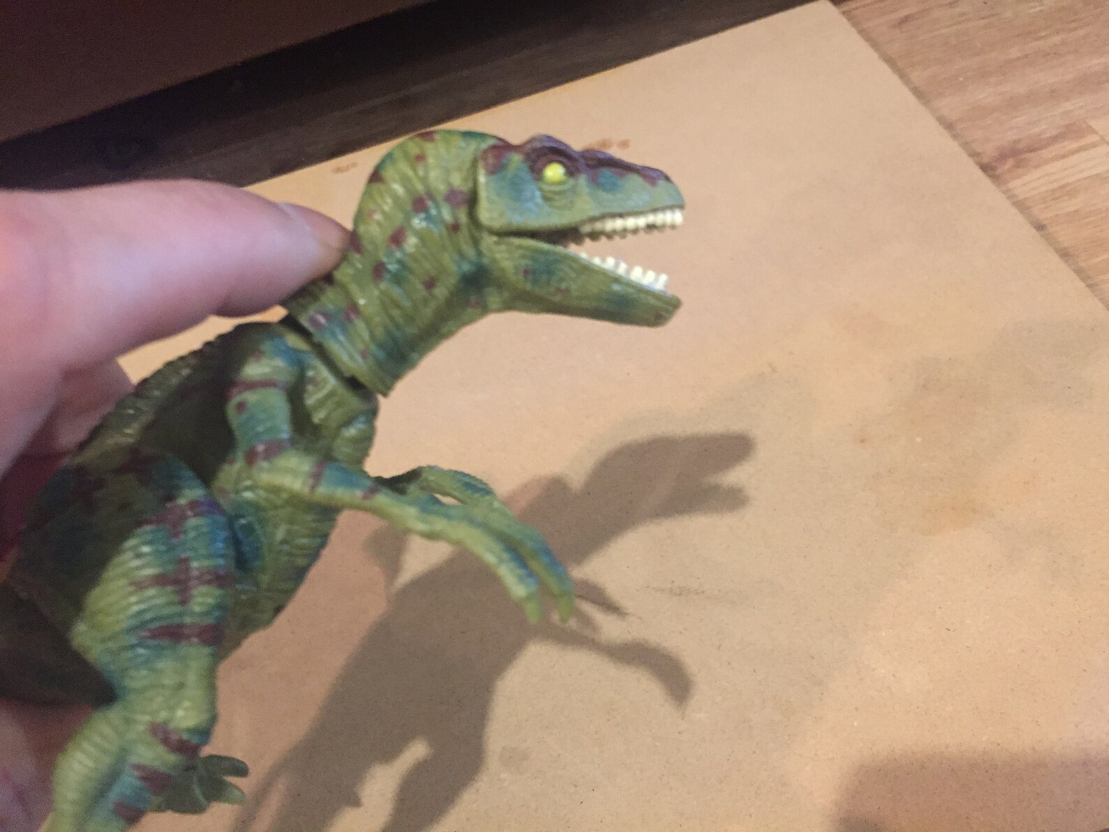 Vintage Jurassic Park Female Green Velociraptor Raptor Rare Etsy 