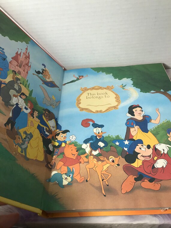 Walt Disney's Classic Series ALADDIN (HC 1990's) Illustrated