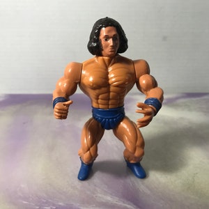 Vintage Masters of the Universe motu Sungold Galaxy Warriors MUSCLE WARRIORS KO  Figure 1980s motu Awesome Shape