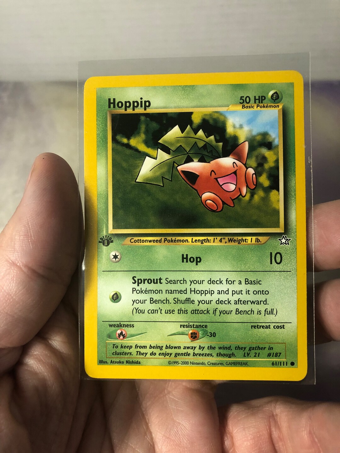 Vintage 1st Edition Hoppip 61/111 Neo Genesis Vintage 2000 Pokemon Card- Vintage Card Rare Vintage Pokemon Accessory - Etsy Vintage 1st Edition Hoppip 61/111 Neo Genesis Vintage 2000 Pokemon Card- Vintage Card Rare Vintage Pokemon Accessory - Etsy
