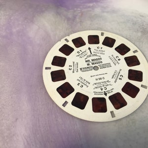 Vintage Sawyer's View-Master ViewMaster Reels - Mr. Magoo - Awesome Viewmaster Nostalgia