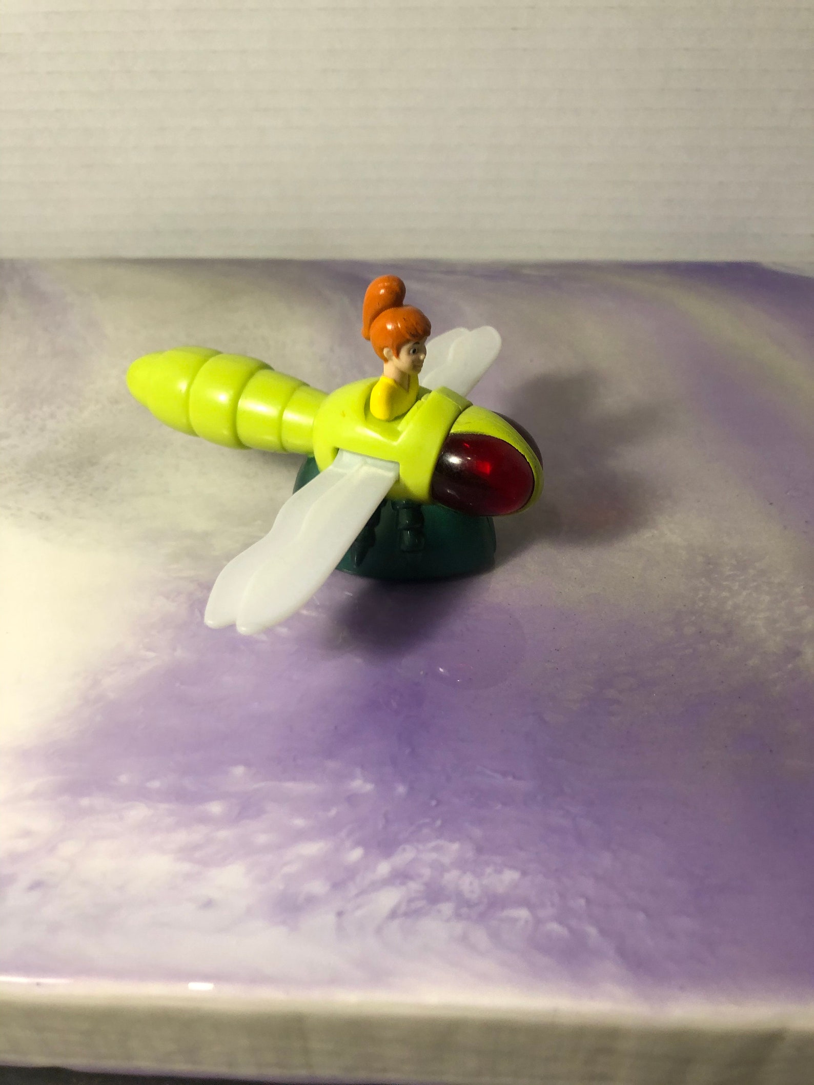 Vintage 1998 Burger King Kids Club Bug Riders Dragonfly Wind up Toy ...