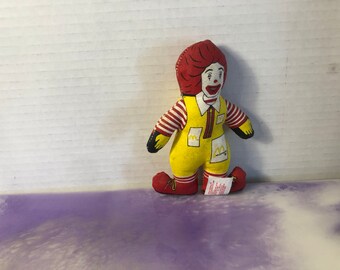 Ronald Mcdonald Doll Etsy