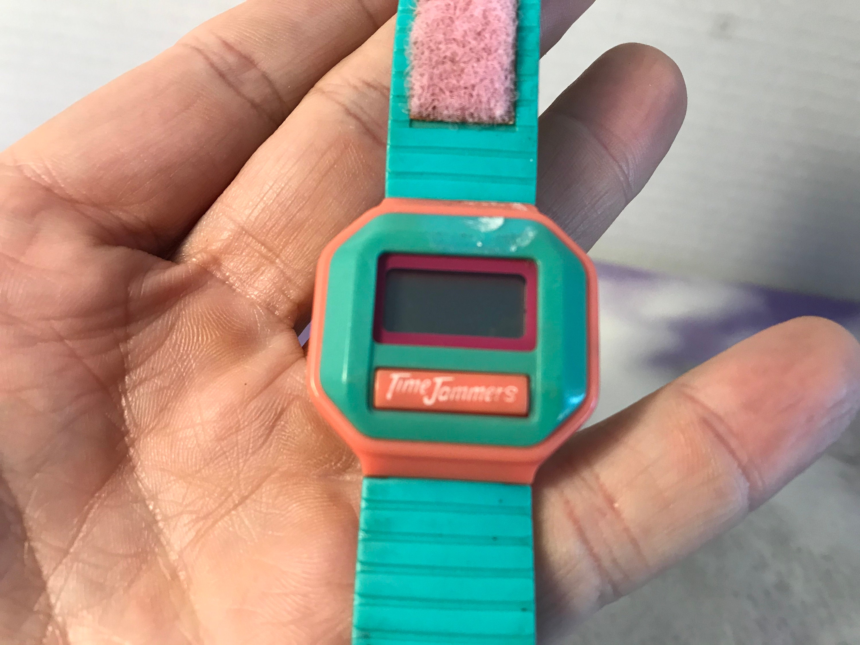 初版デジタリズム 2LP ケミカルブラザーズ digitalism oasis Vintage Fisher Price Time Jammers Digital Wrist Watch Blue Gray