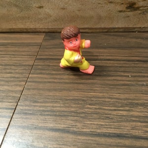 Vintage 1980&#39;s Soma Toys Karate Fighters  PVC Figure / Cake Topper - Rare 1980&#39;s Nostalgia! - Lot 4