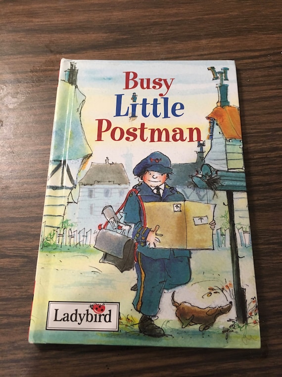 Vintage Busy Little Postman Children's Story Hardcover | Etsy