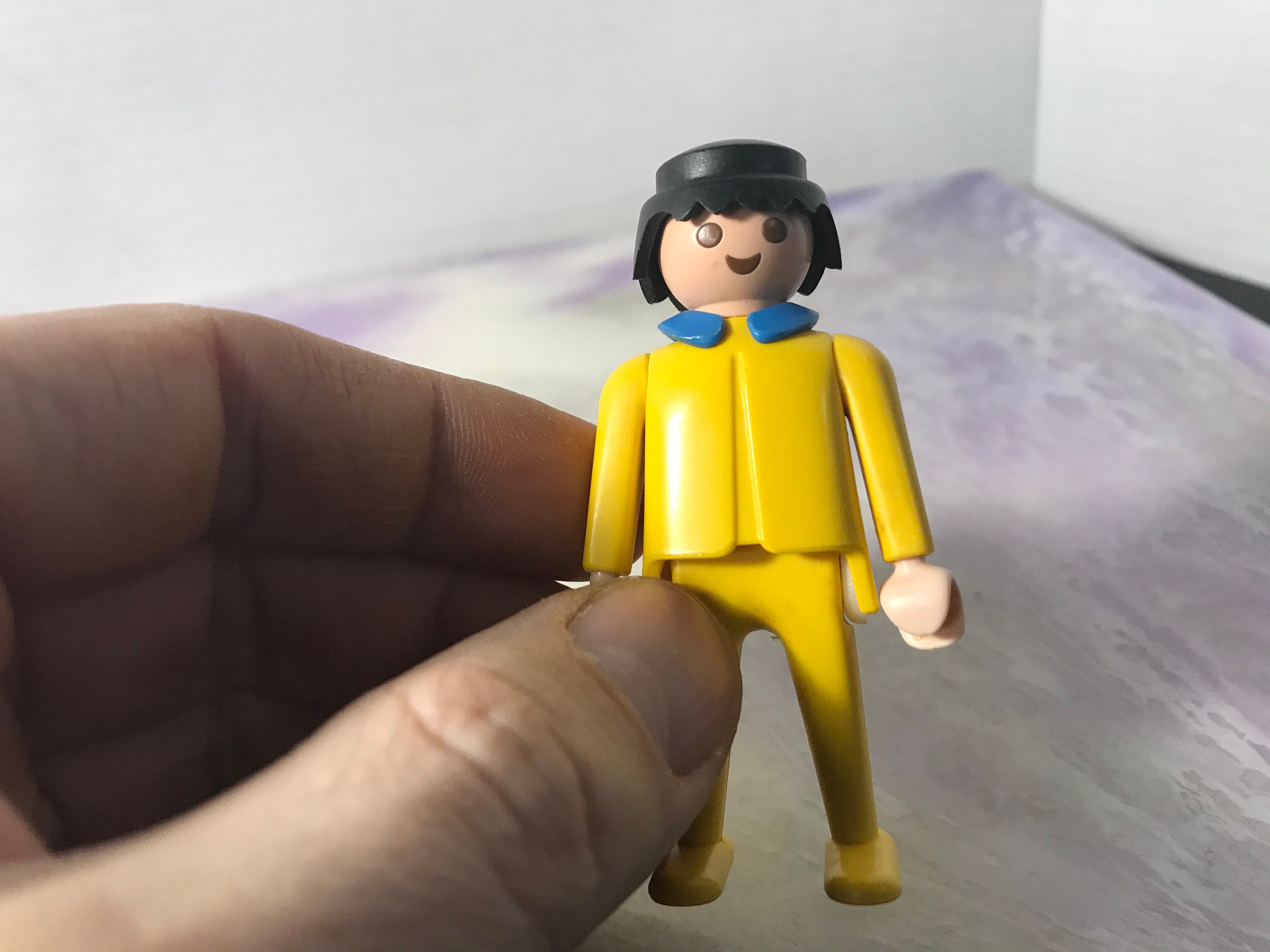 PLAYMOBIL LOT DE Figurines jaunes Vintage EUR 10,00 - FR