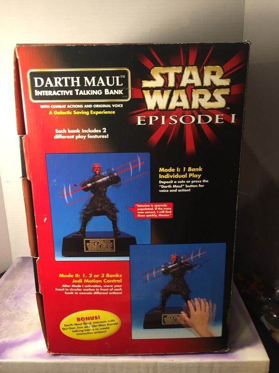 Episode I Darth Maul トーキングフィギュア Star Wars Episode 1 Darth Maul Action Figure With CommTech