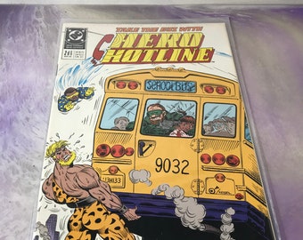 Vintage DC Comics - Hero Hotline #2 of 6 - 1980's Comic - Rare Vintage DC Comics Nostalgia