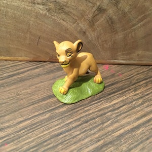 Vintage Applause Lion King Figure Simba! Disney Lion King Cake Topper Mini PVC Figure!