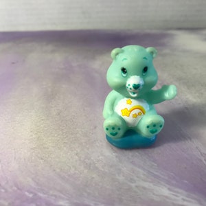 Care Bears Wish Bear Miniature Figure Cake Topper! Used Played With Figure