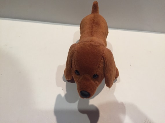 weiner dog beanie baby