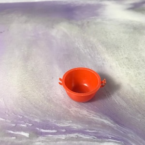 Vintage 70's Barbie Styled Accessory - Camp Site Red Pot - Vintage Barbie Nostalgia
