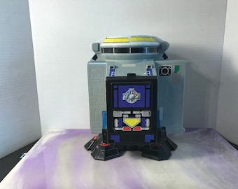 Vintage 1997 Beetleborgs Battle Base Playset Bandai Vintage 90's Action Figure Beetle Borgs Nostalgia INCOMPLETE