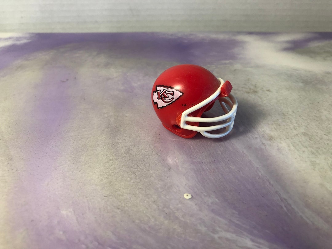 Vintage NFL Mini Helmet Vending Machine Toy Helmet Kansas City Chiefs