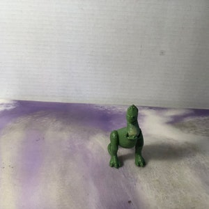 Vintage Disney Pixar Toy Story - PVC Figure - REX Dinosaur - Rare Vintage Toy Story Cake Topper Figure 90&#39;s