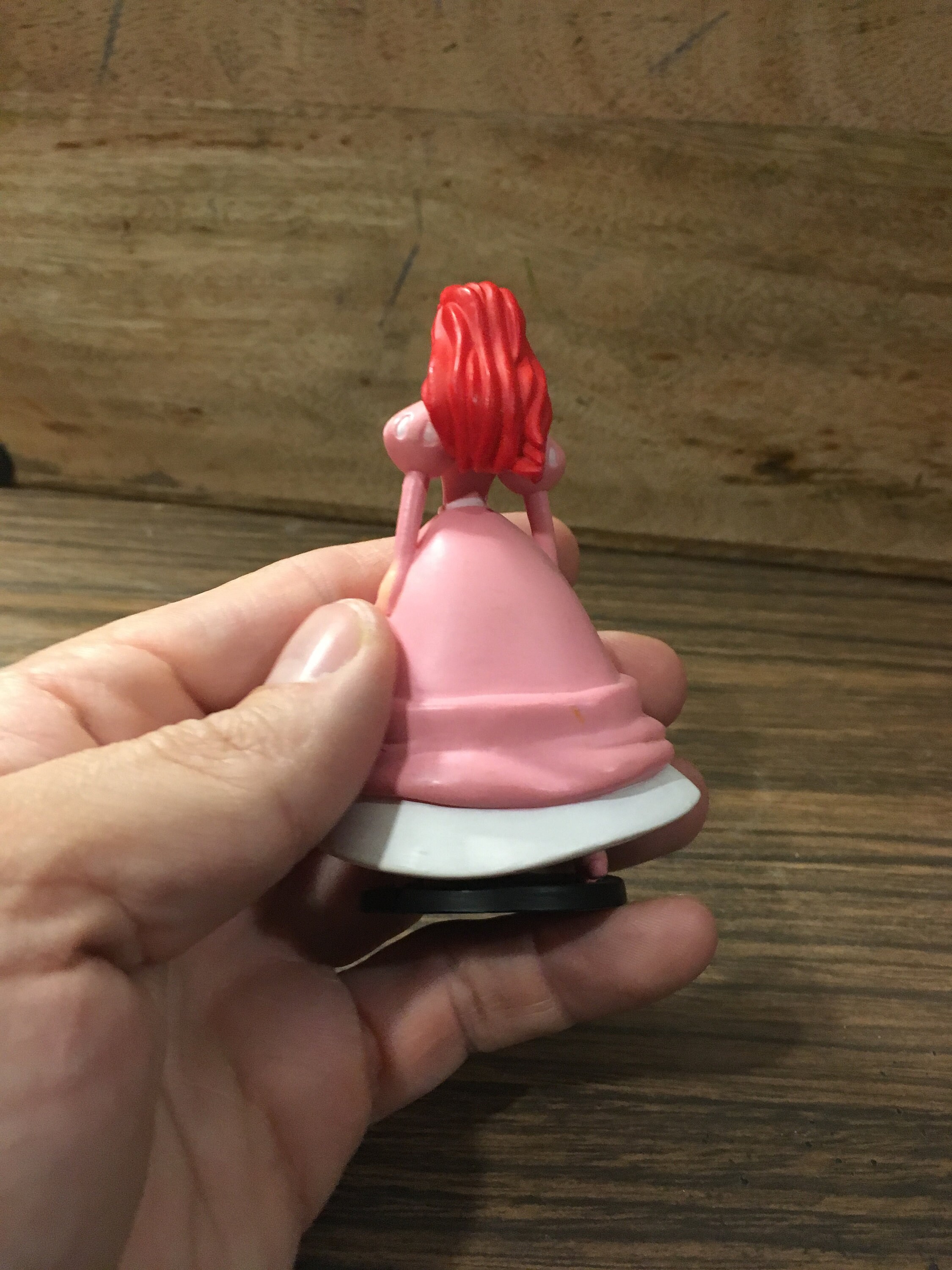 ヴィンテージ ディズニー ラージ 4.5インチ アリエル ピンクドレス