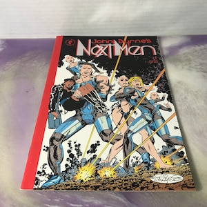 Vintage Dark Horse Comics - John Byrne&#39;s Next Men #1 Rare Vintage DC Dark Horse Nostalgia Comic Book