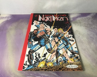 Vintage Dark Horse Comics - John Byrne's Next Men #1 Rare Vintage DC Dark Horse Nostalgia Comic Book
