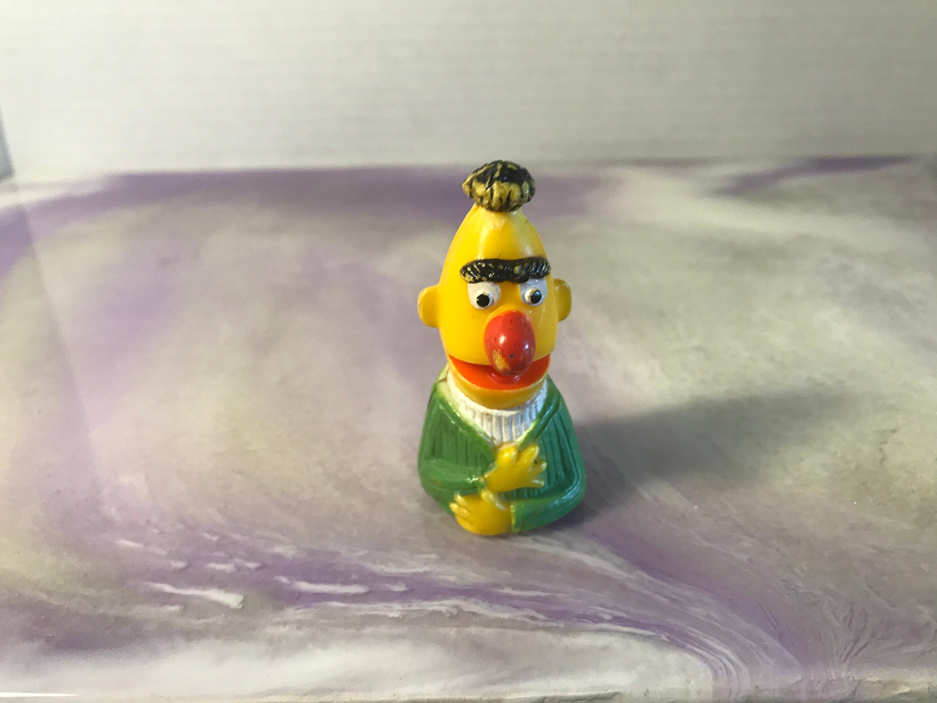 ヴィンテージ プラスチック PVC セサミストリート フィギュア 1960年代