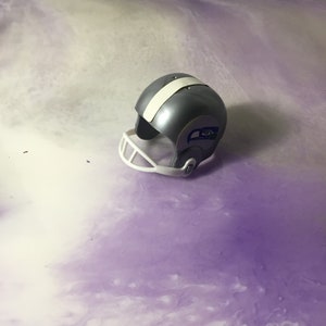 Vintage NFL Mini Helmet Vending Machine Toy Helmet - Seattle Seahawks - Awesome 1980&#39;s NFL Helmet Nostalgia