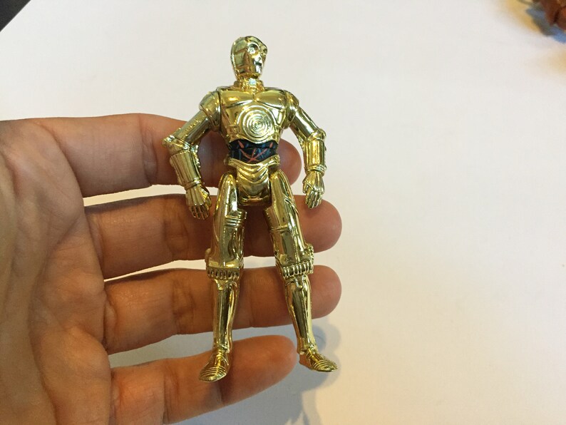 A New Hope Star Wars Loose Figure Lot 2 1995 Power of the Force Star Wars Vintage Hasbro C-3P0
