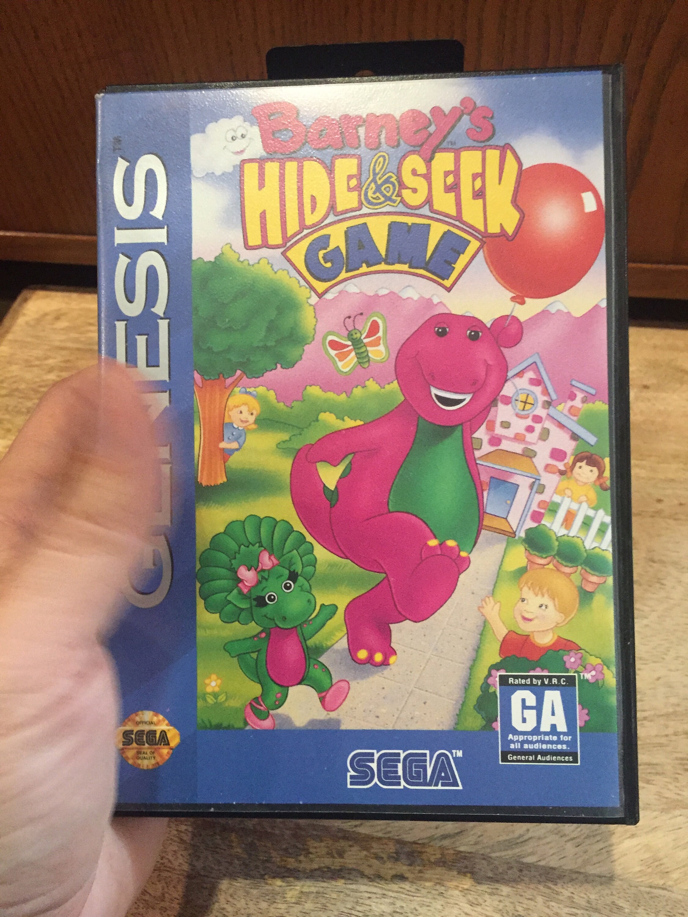 Barney's Hide & Seek Game – RETRO GAMESMASTER