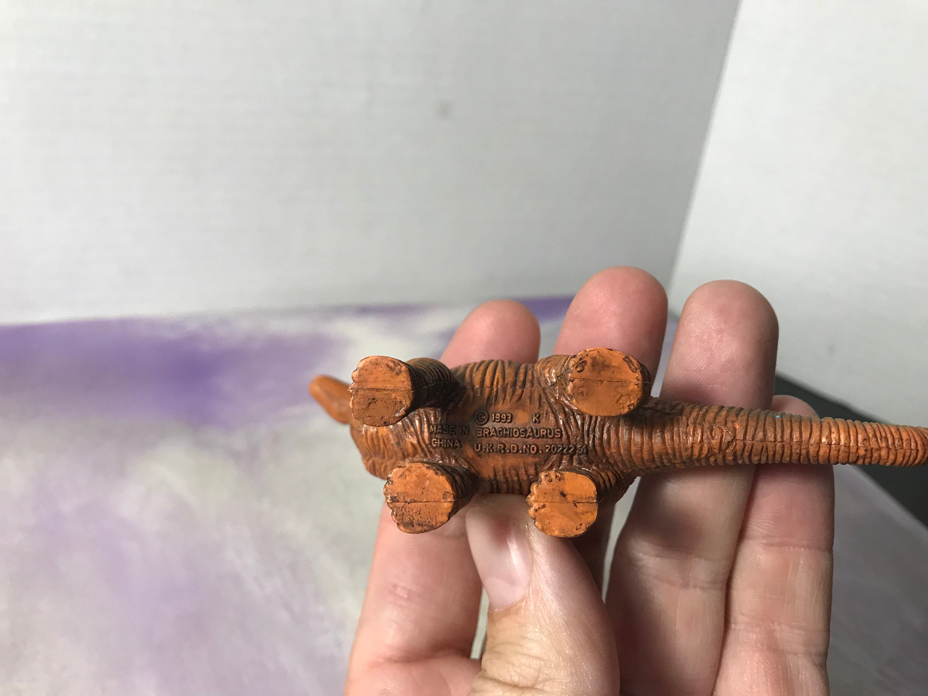 7.6cm Dinosaure Collection - Brachiosaurus Figurine Plastique Jouet