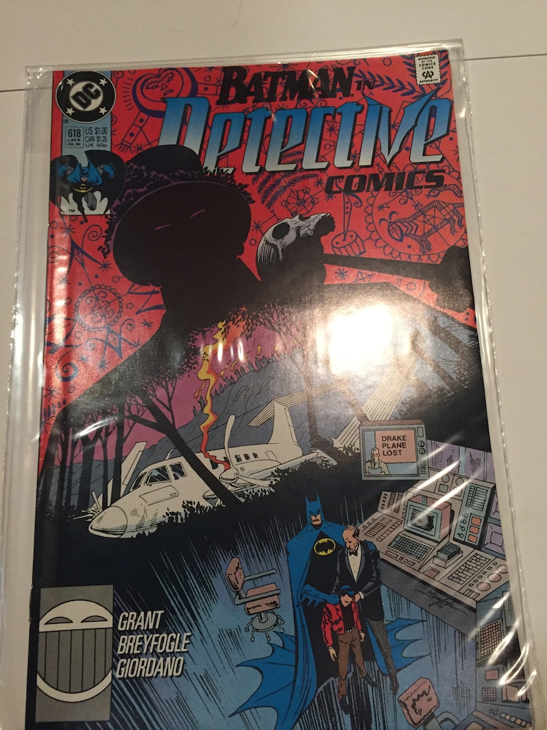 Vintage 618 Detective Comics Starring Batman 1980's DC - Etsy
