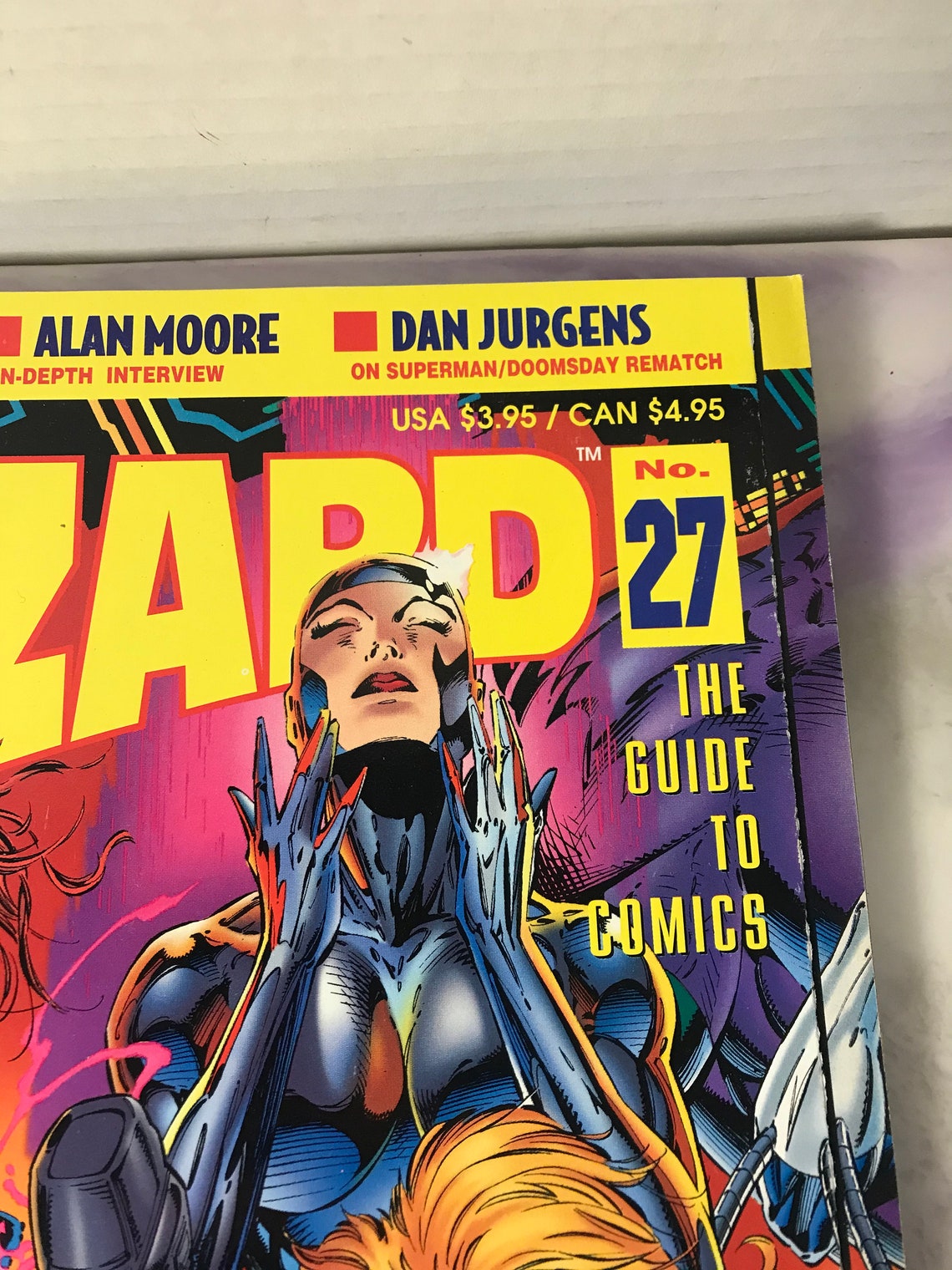 Vintage Rare WIZARD Magazine November 1993 27 Awesome Piece Etsy