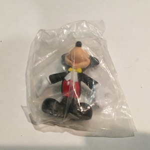 Vintage Disney Mickey Mouse in Tuxedo PVC Figure Brand NEW Toy/Cake Topper - Mickey Mouse! Lot 2