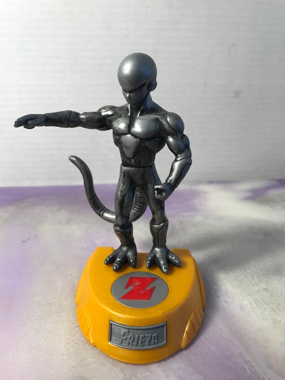 Dragon Ball Z Silver Frieza And Card Burger King Kids Meal Toy New Sealed 2000 