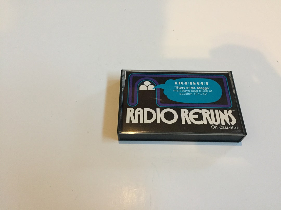 Radio Reruns Vintage Radio Reruns Cassette Tape # 68 - Lightsout (the Story of Mr ...