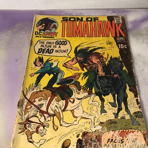 Vintage DC Comics  Son of Tomahawk  #133 (1970&#39;s)   Rare Vintage Comic Book - Retro Nostalgia ROUGH SHAPE