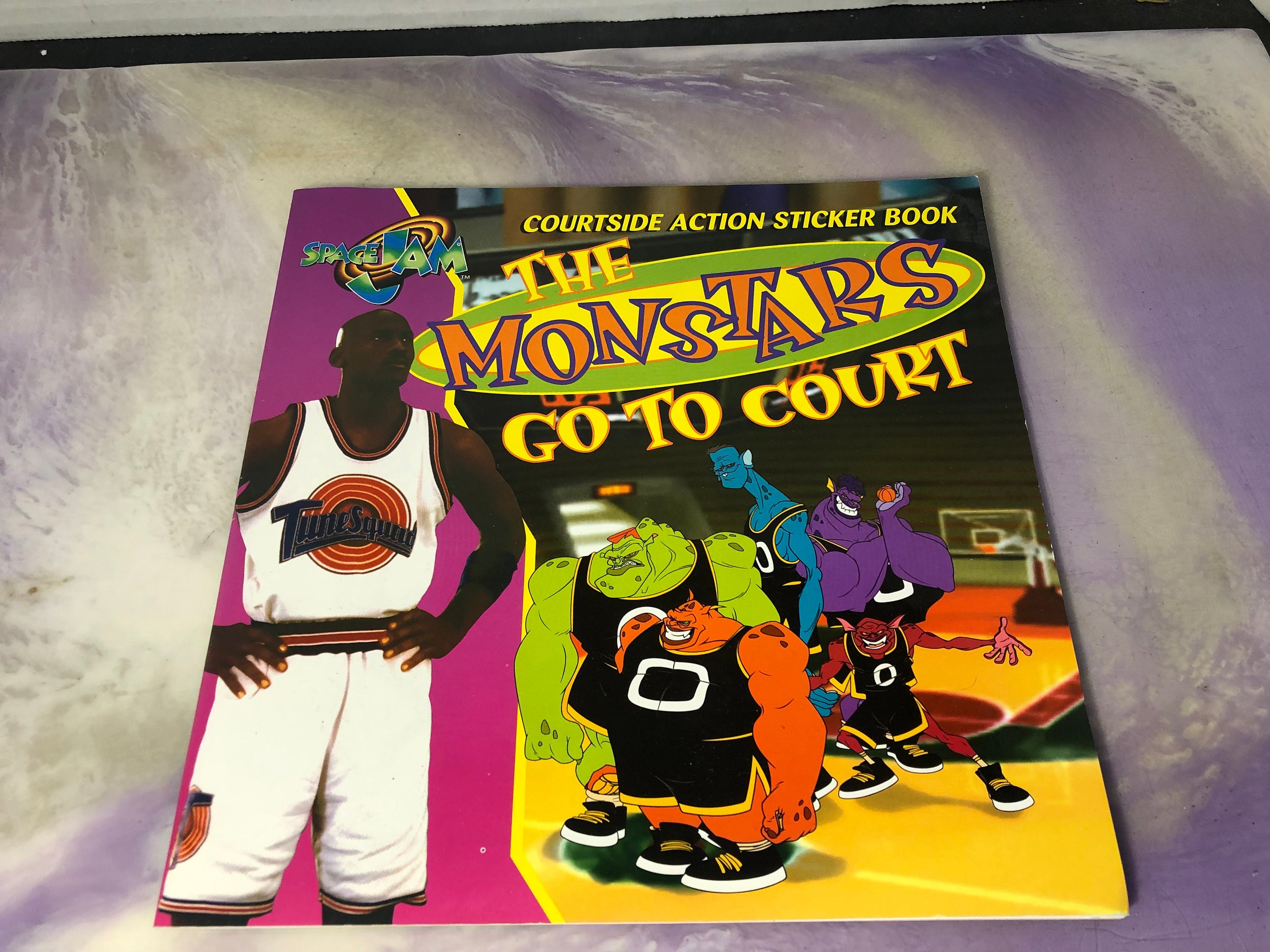Vintage 1996 Space Jam Monstars Go to the Court Stickers Set - Etsy