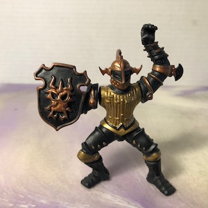 Vintage Chap Mei Black Dragon Knight Action Figure - 1990&#39;s Vintage Action Figure