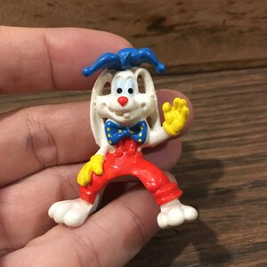 Vintage 1987 Who Framed Roger Rabbit PVC Figure/ Cake Topper Toy ...