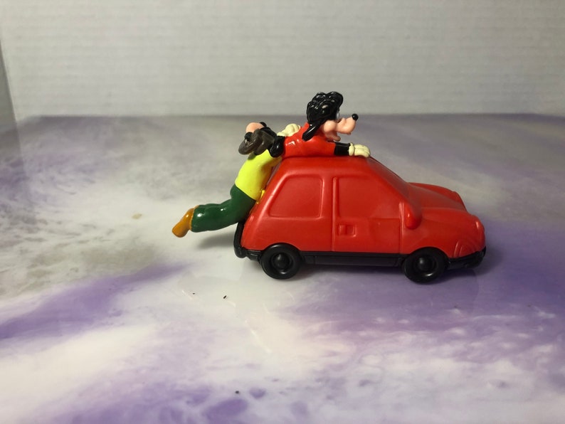 Vintage Disney Goofy Movie GOOFY in Car Pull Back Race Toy | Etsy