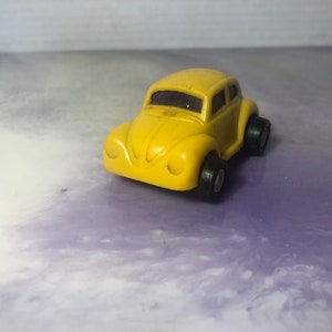 Vintage 1970er 80er Tonka Buddy L Corp Gelbes Auto - Seltene Vintage Stahl - 70er Vintage Nostalgie