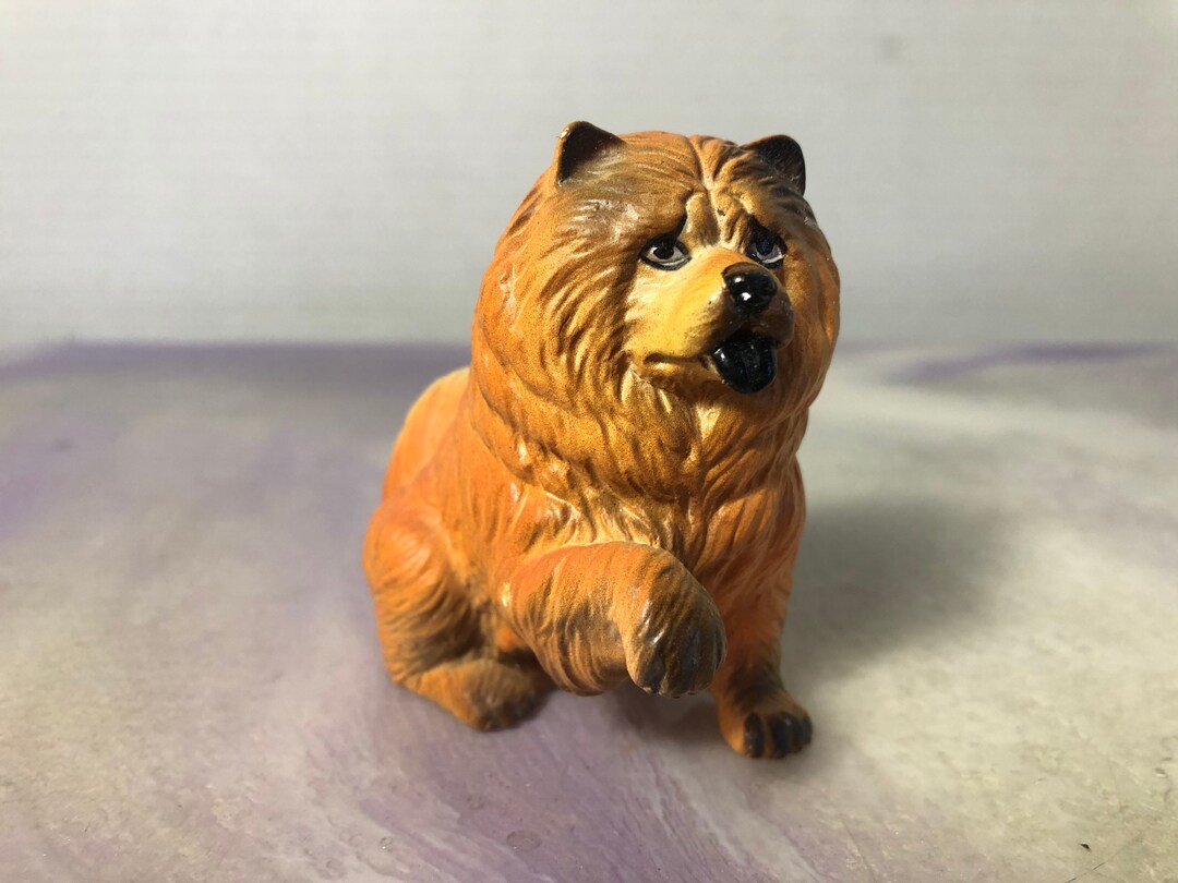 Vintage 1988 New Ray Novelty Toy Company Plastic Dog Figure / Figurine