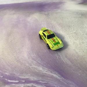 Vintage Hot Wheels Mini Micro Die Cast Car Toy - Super Cool 1980&#39;s Hot Wheels Mini Car Toy