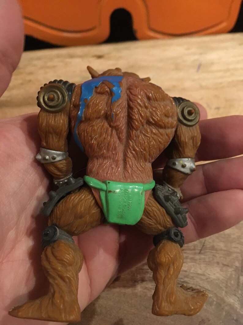Vintage 1991 TMNT Rahzar TMNT Rare Figure Teenage Mutant Ninja Turtles Action Figure Toy TMNT Rare Figure
