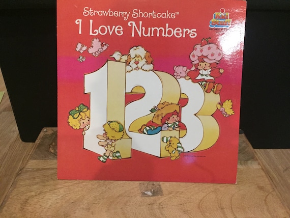 Vintage Record Strawberry Shortcake I Love Numbers Rare Etsy Vintage Record Strawberry Shortcake I Love Numbers Rare Etsy