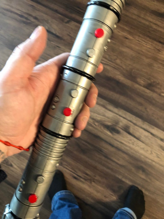 Vintage Star Wars 1999 LFL Darth Maul Lights and Sound Effects Lightsaber Vintage Toy WORKS Etsy Canada