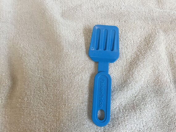 Vintage Fisher Price Fun With Food Blue Kitchen Spatula Etsy